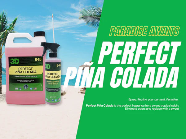 3D Pina Colada Air Freshener