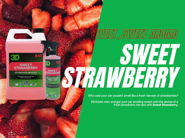 3D Sweet Strawberry Air Freshener