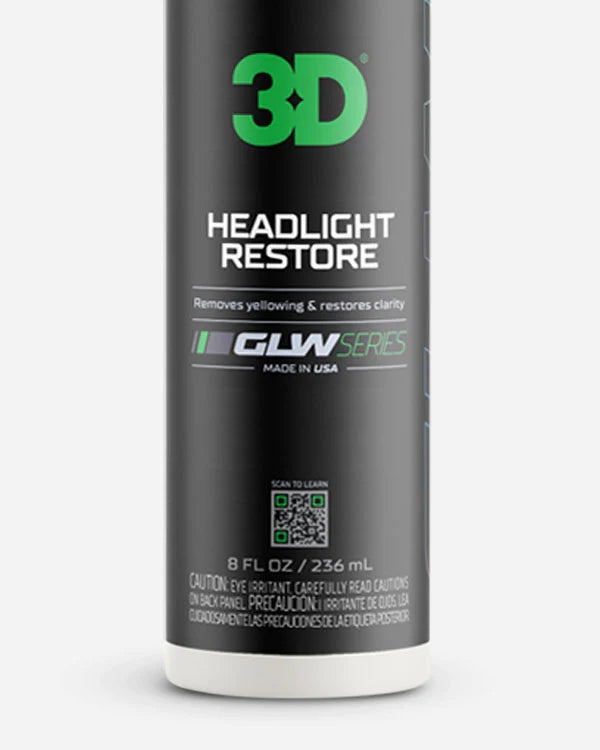 3D GLW Headlight Restore 8oz