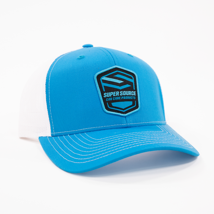 Super Source Cyan and White Hat